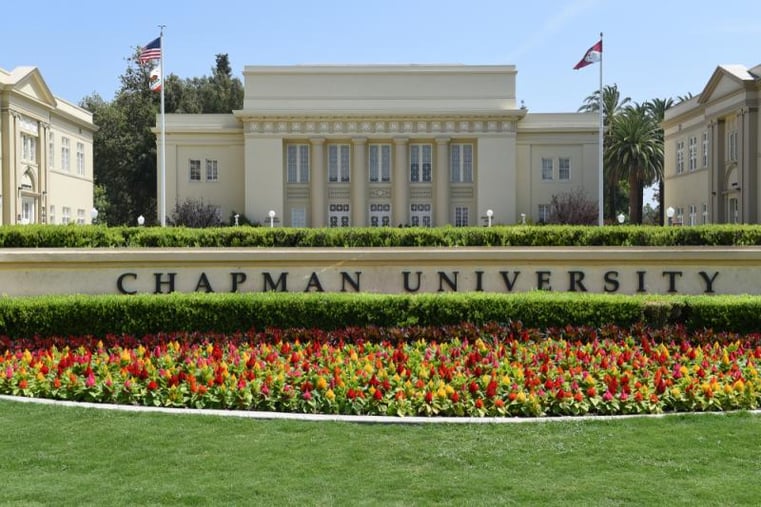 Chapman University front entrance