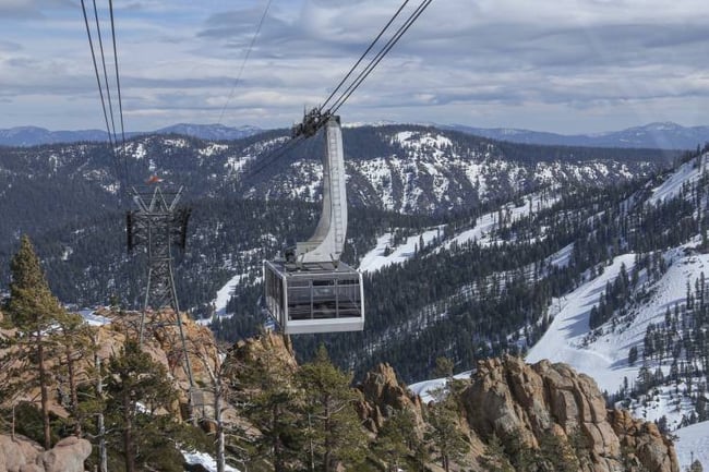 Lake Tahoe ski lift