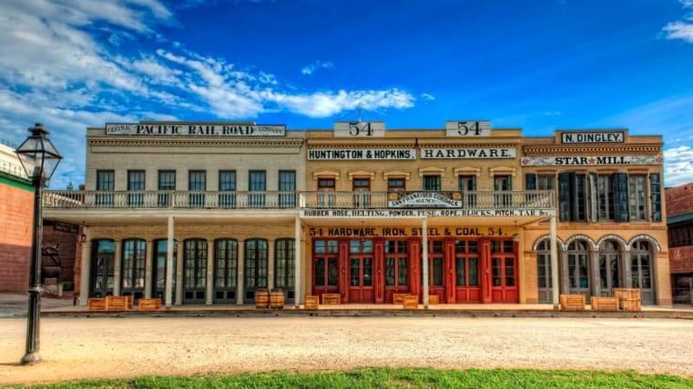 Old Sacramento historic buildings